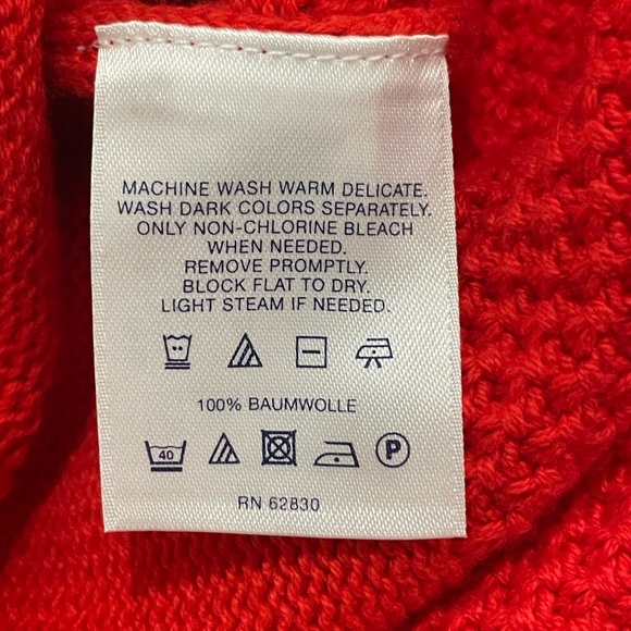 Lands End Drifter Crew Neck 100% Baumwolle Sweater *Like New*. Size XL - Picture 4 of 5